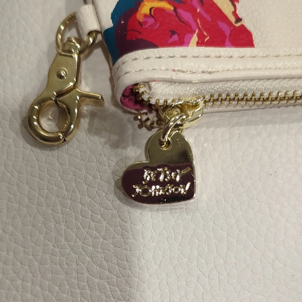 Betsey Johnson Colorful Floral Wristlet - Picture 4 of 5